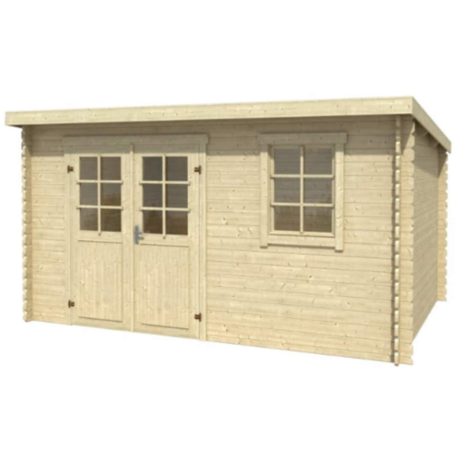 Abri de jardin SANTA FE 10m2 – 28mm