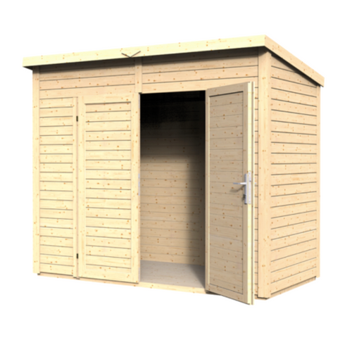 Abri de jardin bois Midway – 244 x 121 cm
